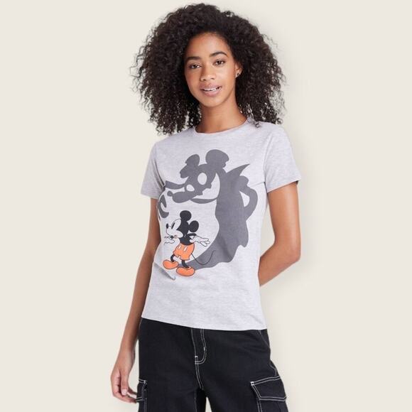 NWT | Disney Mickey Mouse | Halloween Tee | Gray | Large - Picture 12 of 12